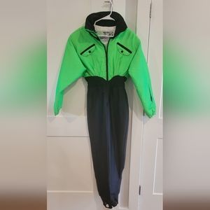 Vintage 1980's NILS Skiwear One Piece - Size 10 ***Fit like a size 6***